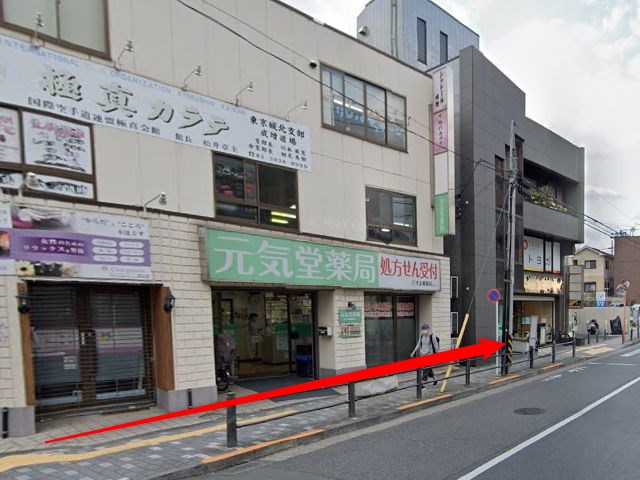 ホットヨガスタジオLAVA成増店の行き方