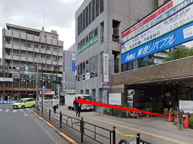 ホットヨガスタジオLAVA練馬店の行き方