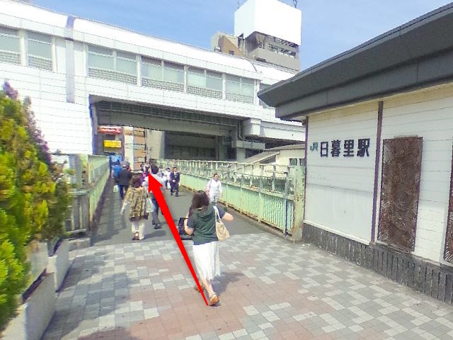 ホットヨガスタジオLAVA日暮里店の行き方