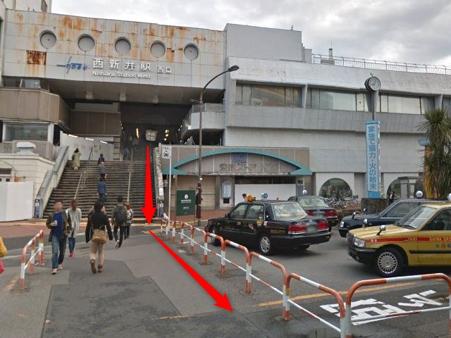 ホットヨガスタジオLAVA西新井店の行き方