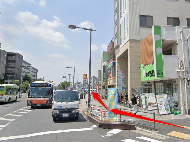 ホットヨガスタジオLAVA西新井店の行き方