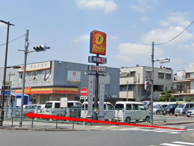 ホットヨガスタジオLAVA西新井店の行き方