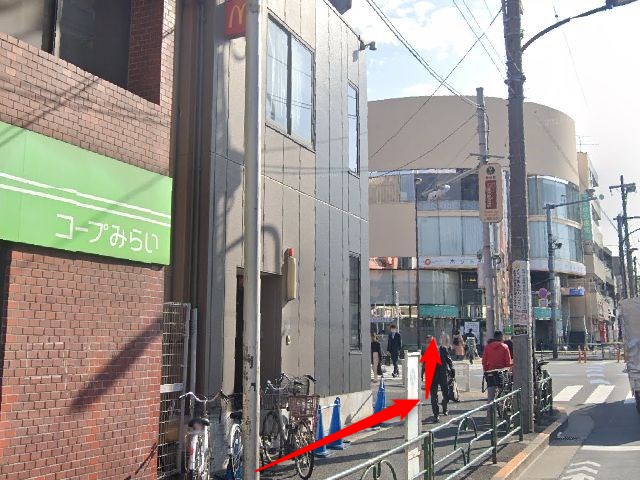 ホットヨガスタジオLAVA落合南長崎店の行き方
