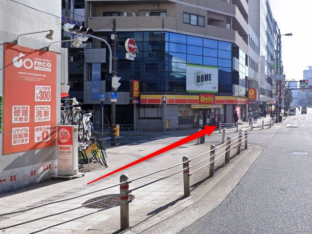 ホットヨガスタジオLAVA扇町店の行き方