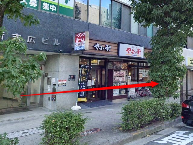 ホットヨガスタジオLAVA扇町店の行き方