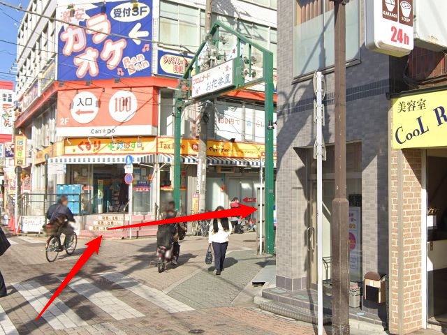ホットヨガスタジオLAVAお花茶屋店の行き方