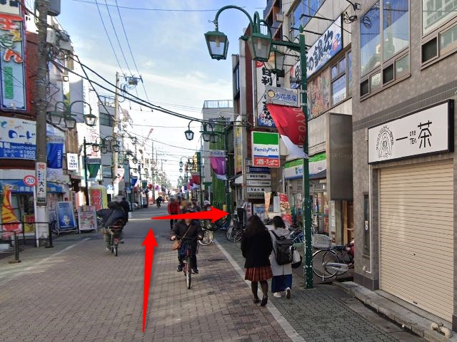 ホットヨガスタジオLAVAお花茶屋店の行き方