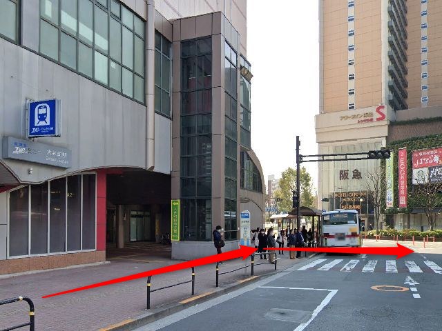 ホットヨガスタジオLAVA大井町店の行き方
