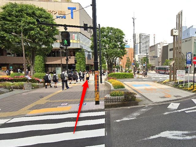 ホットヨガスタジオLAVA大井町店の行き方