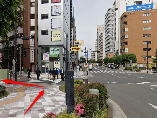 ホットヨガスタジオLAVA大井町店の行き方