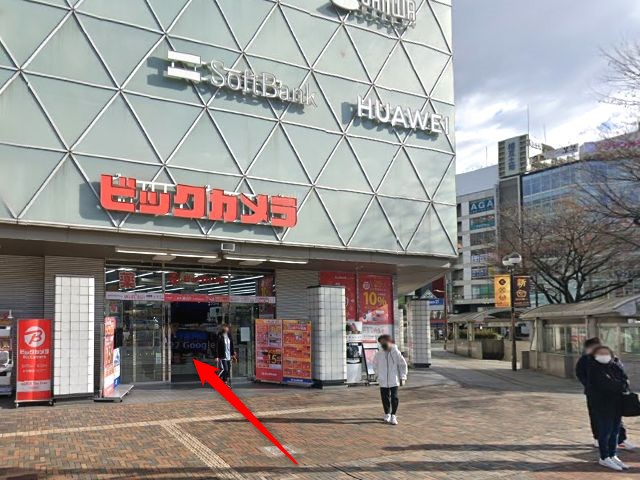 ホットヨガスタジオLAVA岡山店の行き方