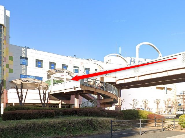 ホットヨガスタジオLAVAおけがわマイン店の行き方