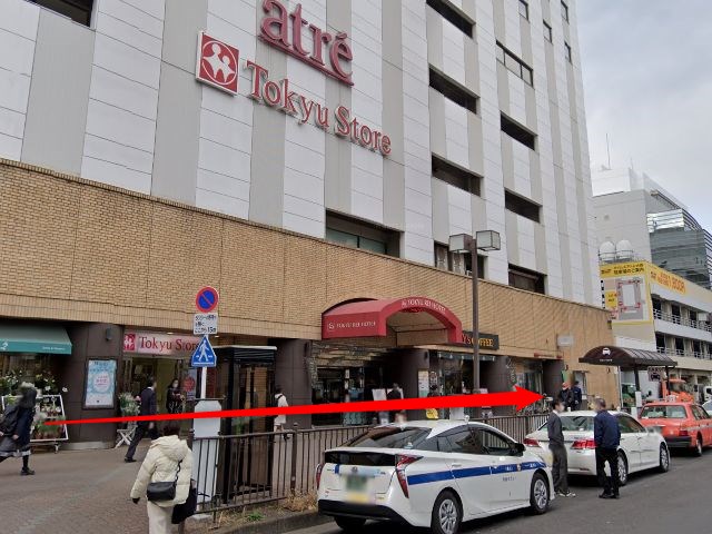 ホットヨガスタジオLAVA大森店の行き方