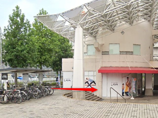 ホットヨガスタジオLAVA西友鳴海店の行き方