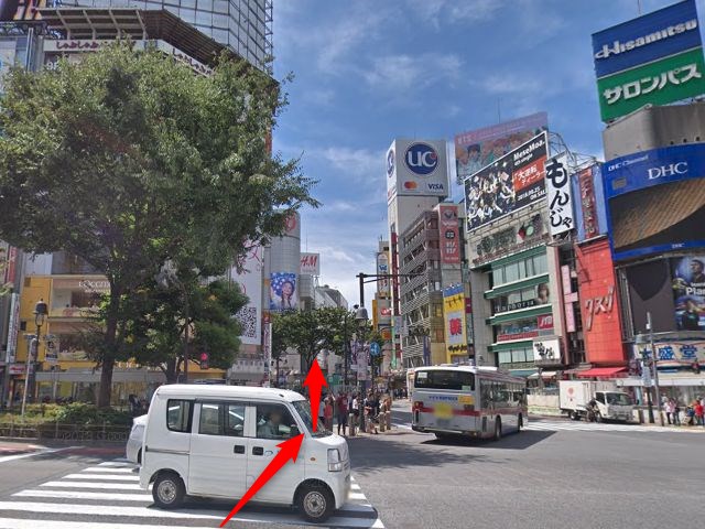 ホットヨガスタジオLAVA渋谷店の行き方