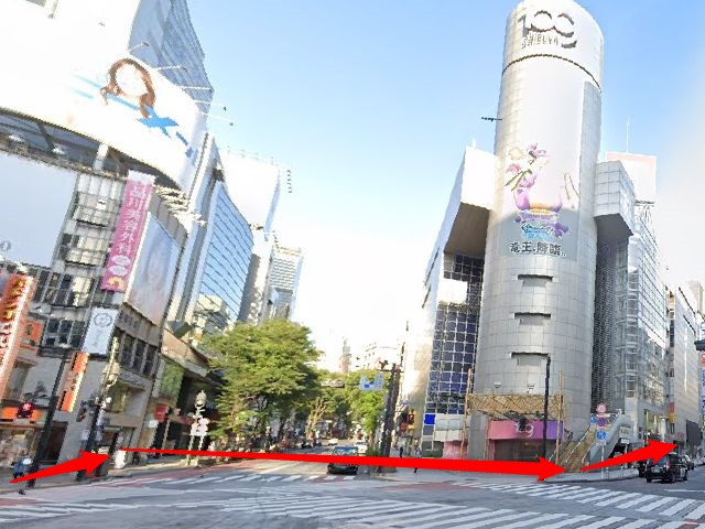 ホットヨガスタジオLAVA渋谷店の行き方