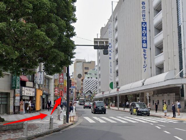 ホットヨガスタジオLAVA渋谷店の行き方
