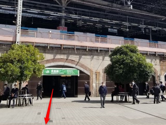 ホットヨガスタジオLAVA新橋店の行き方