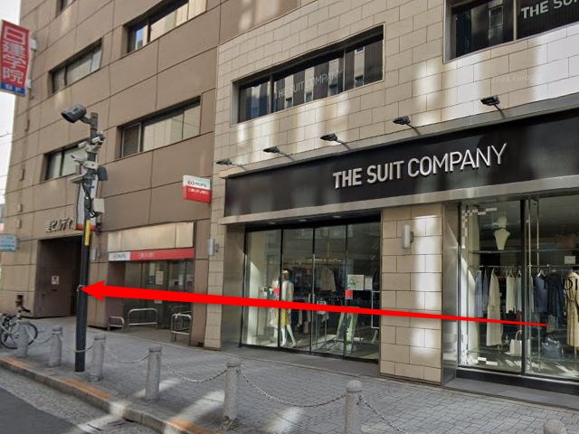 ホットヨガスタジオLAVA新橋店の行き方