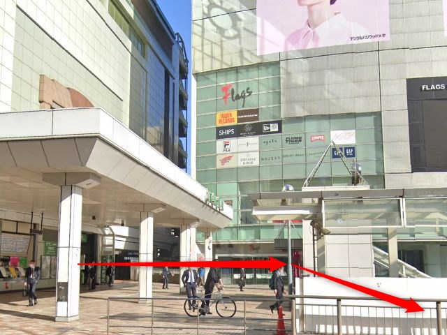 ホットヨガスタジオLAVA新宿東口店の行き方