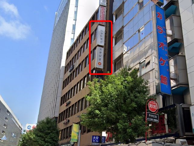 ホットヨガスタジオLAVA新宿東口店の行き方