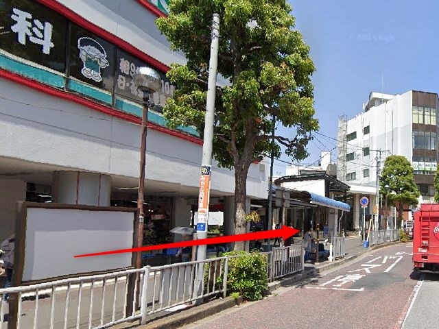ホットヨガスタジオLAVA新八柱店の行き方