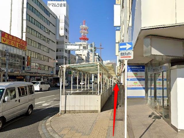 ホットヨガスタジオLAVA静岡店の行き方