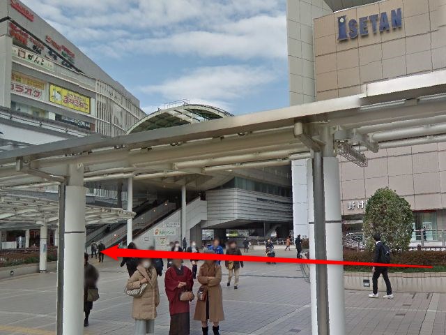 ホットヨガスタジオLAVA立川北口店の行き方