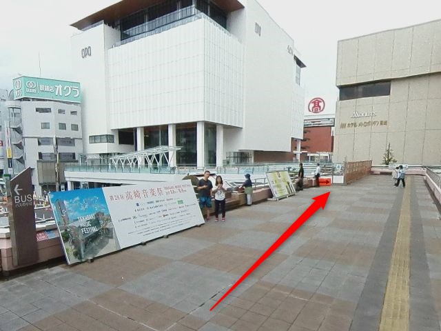 ホットヨガスタジオLAVA高崎店の行き方
