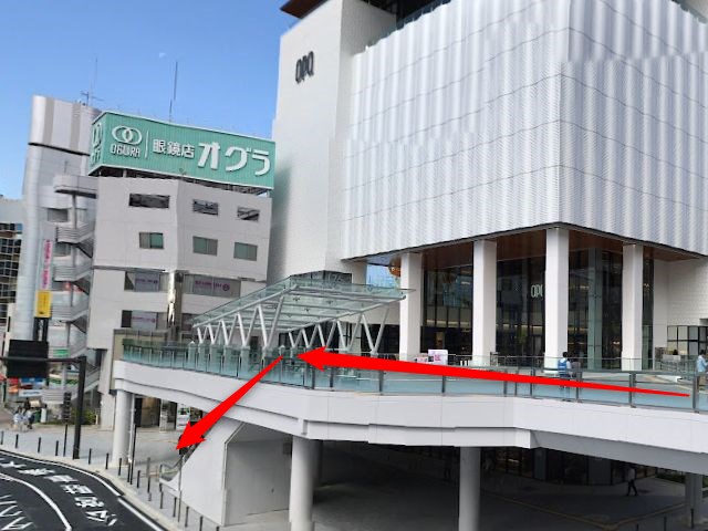 ホットヨガスタジオLAVA高崎店の行き方