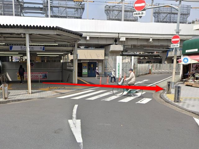 ホットヨガスタジオLAVA竹ノ塚店の行き方