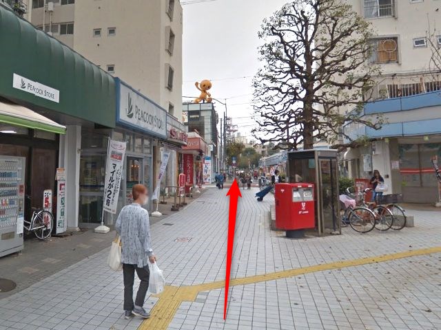 ホットヨガスタジオLAVA竹ノ塚店の行き方