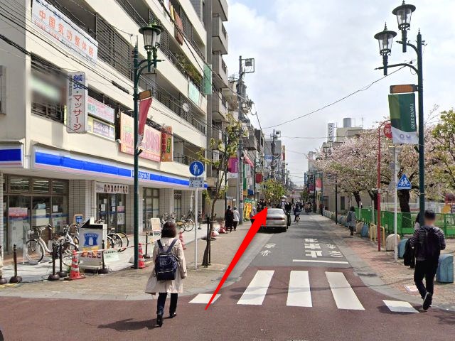 ホットヨガスタジオLAVA竹ノ塚店の行き方