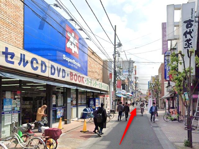 ホットヨガスタジオLAVA竹ノ塚店の行き方