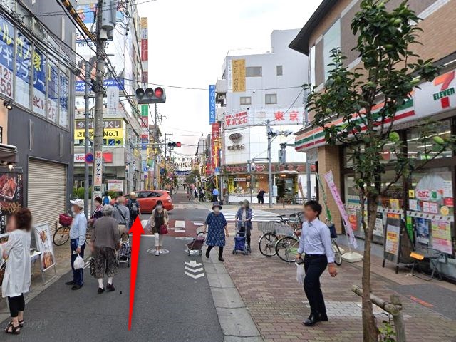 ホットヨガスタジオLAVA竹ノ塚店の行き方