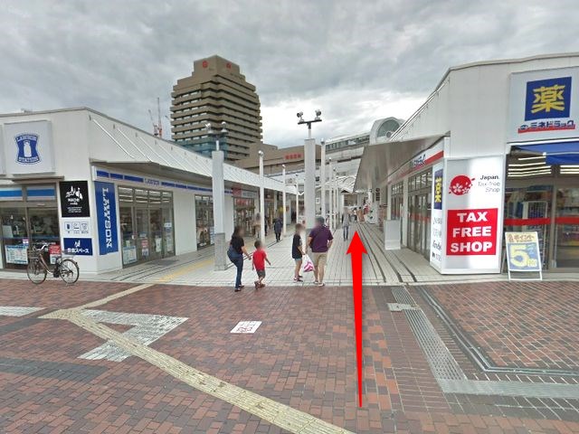 ホットヨガスタジオLAVA多摩センター店の行き方