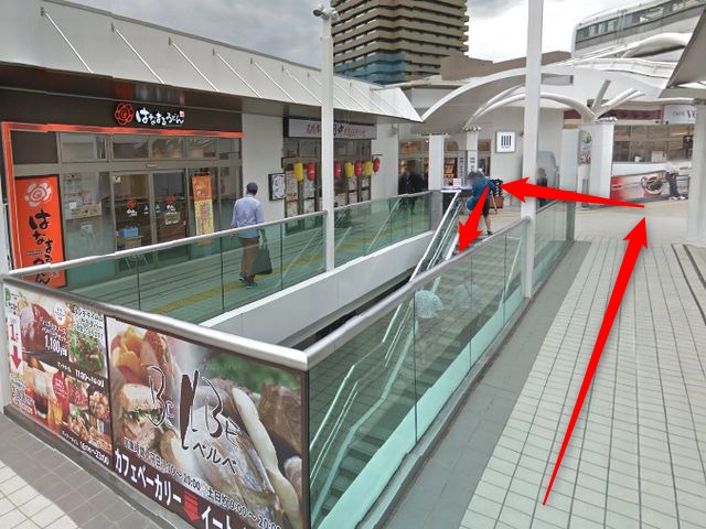 ホットヨガスタジオLAVA多摩センター店の行き方