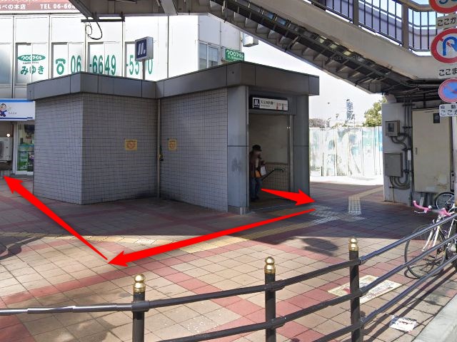 ホットヨガスタジオLAVA天王寺店の行き方