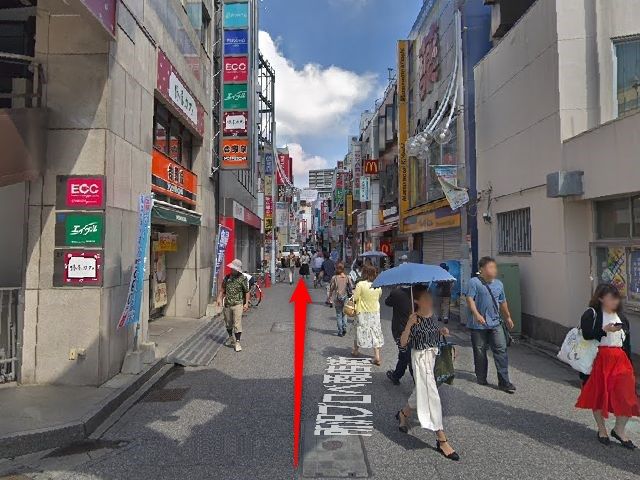 ホットヨガスタジオLAVA所沢店の行き方