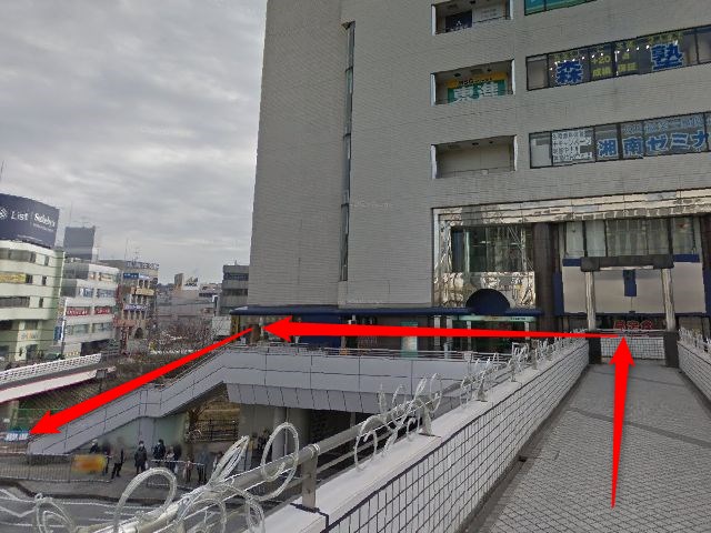 ホットヨガスタジオLAVA戸塚店の行き方
