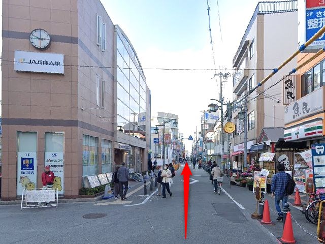 ホットヨガスタジオLAVA塚口店の行き方