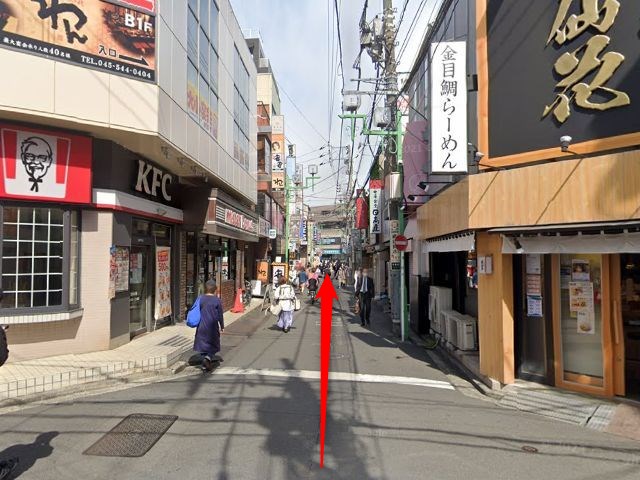 ホットヨガスタジオLAVA綱島店の行き方