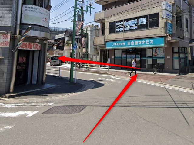ホットヨガスタジオLAVA綱島店の行き方