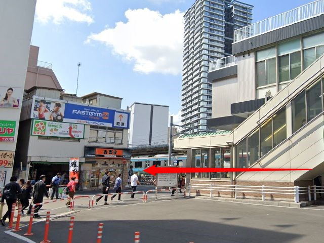 ホットヨガスタジオLAVA蕨店の行き方