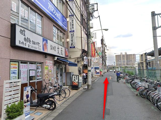 ホットヨガスタジオLAVA蕨店の行き方