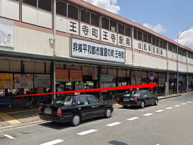ホットヨガスタジオLAVA大和王寺店の行き方