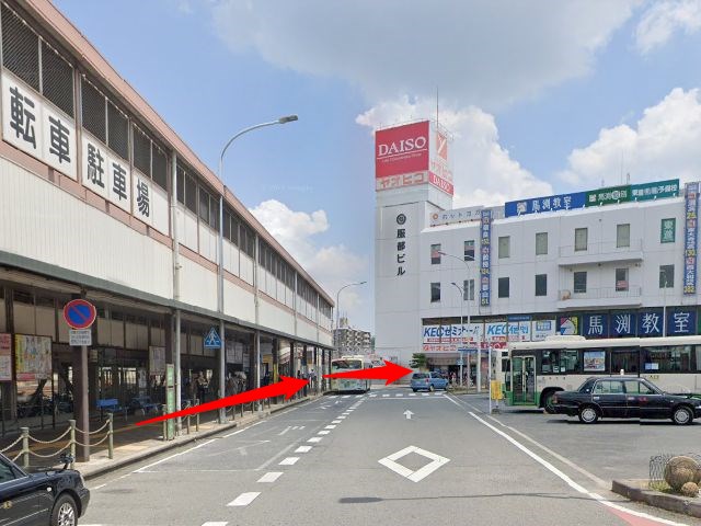 ホットヨガスタジオLAVA大和王寺店の行き方